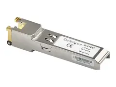 StarTech.com Cisco GLC-TE Compatible Module, 1000BASE-T Copper Industrial Gigabit Ethernet Transceiver, SFP to RJ45 Cat6/Cat5e 100m Extended Temp, Cisco Firepower, IE 2000, C9500, C2960 Lifetime Warranty (GLCTEST) - SFP (mini-GBIC) transceivermodul (tilsvarer: Cisco GLC-TE) - 1GbE - 1000Base-T - RJ-45 - opp til 100 m