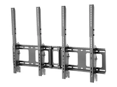 Neomounts NS-WMB200P - Brakett - for 2 LCD-skjermer svart - skjermst&#248;rrelse: 40&quot;-52&quot; - veggmonterbar