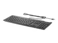 HP Business Slim - Tastatur - USB - Norsk svart