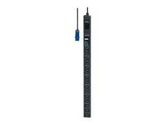 APC Easy Metered Rack PDU EPDU1116M Str&#248;mfordelerenhet (kan monteres i rack) - AC 200/208/230 V - 3680 VA - Ethernet - inngang: IEC 60309 2P+E - utgangskontakter: 21 (18 x IEC 60320 C13, 3 x IEC 60320 C19) - 0U - 3 m kabel - svart - for P/N: AR9300SP, AR9300SP-R, AR9307SP, AR9307SP-R, SMC1000I-2UC, SMC1000IC, SMC1500I-2UC