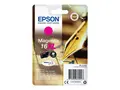 Epson 16XL - 6.5 ml - XL - magenta - original blister - blekkpatron - for WorkForce WF-2010, 2510, 2520, 2530, 2540, 2630, 2650, 2660, 2750, 2760