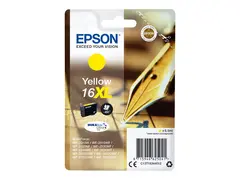 Epson 16XL - 6.5 ml - XL - gul - original blister - blekkpatron - for WorkForce WF-2010, 2510, 2520, 2530, 2540, 2630, 2650, 2660, 2750, 2760