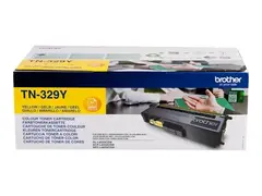 Brother TN329Y - Gul - original tonerpatron - for Brother DCP-L8450CDW, HL-L8350CDW, HL-L8350CDWT, MFC-L8850CDW