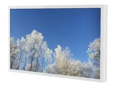 HI-ND Wall Casing EASY 75&quot; Landscape monteringssett for LCD-skjerm - hvit, RAL 9003