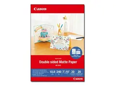 Canon MP-101D - Dobbelmatt - 10,8 mille 177.8 x 254 mm - 240 g/m&#178; - 20 ark fotopapir