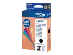 Brother LC223BK - Svart - original - blekkpatron for Brother DCP-J4120, J562, MFC-J4625, J480, J5320, J680, J880; Business Smart MFC-J4420