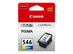 Canon CL-546 - 8 ml - farge (cyan, magenta, gul) original - blekkpatron - for PIXMA TR4551, TR4650, TR4651, TS3350, TS3351, TS3352, TS3355, TS3450, TS3451, TS3452