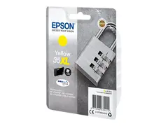 Epson 35XL - 20.3 ml - XL - gul original - blister - blekkpatron - for WorkForce Pro WF-4720, WF-4720DWF, WF-4725DWF, WF-4730, WF-4730DTWF, WF-4740, WF-4740DTWF