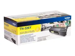 Brother TN326Y - Gul - original - tonerpatron for Brother DCP-L8400, DCP-L8450, HL-L8250, HL-L8350, MFC-L8650, MFC-L8850