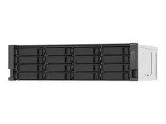 QNAP TS-1673AU-RP - NAS-server 16 br&#248;nner - kan monteres i rack - SATA 6Gb/s - RAID RAID 0, 1, 5, 6, 10, JBOD, 5 hot spare, 6 hot spare, 10 hot spare - RAM 16 GB - Gigabit Ethernet / 2.5 Gigabit Ethernet - iSCSI st&#248;tte - 3U