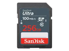 SanDisk Ultra - Flashminnekort 256 GB - UHS Class 1 / Class10 - SDXC UHS-I