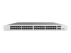 Cisco Meraki Cloud Managed MS125-48 Switch - Styrt - 48 x 10/100/1000 + 4 x 10 Gigabit SFP+ - stasjon&#230;r, veggmonterbar