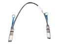 Dell Networking - Direkte 100GBase-koblingskabel QSFP28 til QSFP28 - 0.5 m - fiberoptisk - passiv - for Networking S6100; Networking S5224, S5232, S5248, Z9100; PowerSwitch S5212, S5224