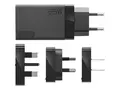 Lenovo 65W USB-C Travel Adapter Str&#248;madapter - AC 100-240 V - 65 watt - svart
