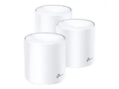 TP-Link Deco X60 - Wi-Fi-system (3 rutere) 1GbE - Wi-Fi 6 - Dobbeltb&#229;nd