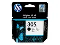 HP 305 - 2 ml - svart - original - blekkpatron for Deskjet 23XX, 27XX, 28XX, 41XX, 42XX; DeskJet Plus 41XX; ENVY 60XX, 64XX; ENVY Pro 64XX