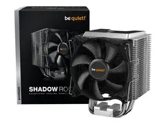 be quiet! Shadow Rock 3 - Prosessorkj&#248;ler (for: LGA1155, LGA1150, LGA1151, LGA2011-3 (Square ILM), AM4, LGA2066, LGA1200, LGA1700) - aluminium med kobberbasis - 120 mm