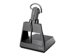 Poly Voyager 4245 Office - Hodesett konvertibel - Bluetooth - tr&#229;dl&#248;s - Certified for Microsoft Teams