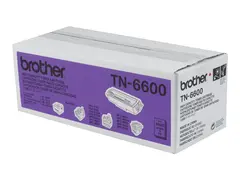 Brother TN-6600 - Svart - original tonerpatron - for Brother HL-1030, 1230, 1240, 1250, 1270, 1430, 1440, 1450, 1470, P2500, MFC-8300, 9600