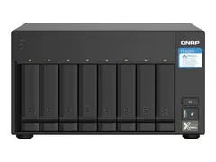 QNAP TS-832PX-4G - NAS-server - 8 br&#248;nner SATA 6Gb/s - RAID RAID 0, 1, 5, 6, 10, 50, JBOD, 60 - RAM 4 GB - Gigabit Ethernet / 2.5 Gigabit Ethernet / 10 Gigabit Ethernet - iSCSI st&#248;tte