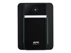 APC Back-UPS BX Series BX750MI-FR UPS - AC 230 V - 410 watt - 750 VA - 9 Ah - USB - utgangskontakter: 3 - svart