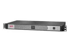 APC Smart-UPS SC SCL500RMI1UNC - UPS (kan monteres i rack) AC 230 V - 400 watt - 500 VA - Ethernet 10/100, USB - utgangskontakter: 4 - 1U - svart, s&#248;lv - for P/N: AR106V, AR4018SPX432, AR4024SP, AR4024SPX429, AR4024SPX431, AR4024SPX432