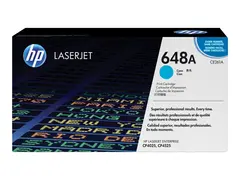 HP 648A - Cyan - original - LaserJet - tonerpatron (CE261A) for Color LaserJet Enterprise CP4025dn, CP4025n, CP4525dn, CP4525n, CP4525xh