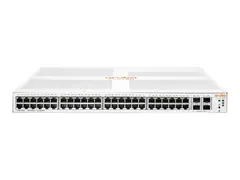 HPE Aruba Instant On 1930 48G 4SFP/SFP+ Switch Switch - L2+ - Styrt - 48 x 10/100/1000 + 4 x 1 Gigabit / 10 Gigabit SFP+ - rackmonterbar