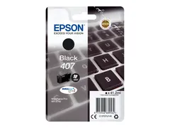 Epson 407 - 41.2 ml - L-st&#248;rrelse - svart original - blekkpatron - for WorkForce Pro WF-4745, WF-4745DTWF