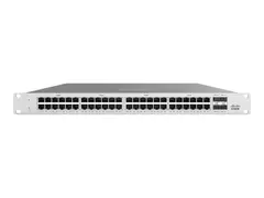 Cisco Meraki Cloud Managed MS125-48LP Switch - Styrt - 48 x 10/100/1000 + 4 x 10 Gigabit SFP+ - stasjon&#230;r, veggmonterbar