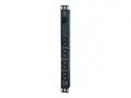 APC Easy Basic Rack PDU EPDU1016B Str&#248;mfordelerenhet (kan monteres i rack) - AC 200/208/230 V - 3680 VA - inngang: IEC 60320 C20 - utgangskontakter: 8 (power IEC 60320 C13) - 1U - 2.5 m kabel - svart - for P/N: AR106V, SCL400RMJ1U, SCL500RMI1UC, SCL500RMI1UNC, SMTL1000RMI2UC, SMTL750RMI2UC