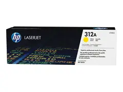 HP 312A - Gul - original - LaserJet - tonerpatron (CF382A) for Color LaserJet Pro MFP M476dn, MFP M476dw, MFP M476nw