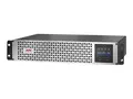 APC Smart-UPS Li-Ion 750VA Short Depth with SmartConnect UPS (rackmonterbar/ekstern) - AC 230 V - 600 watt - 750 VA - RS-232, USB - utgangskontakter: 6 - 2U - svart - for P/N: AR106V, AR4018SPX432, AR4024SP, AR4024SPX429, AR4024SPX431, AR4024SPX432