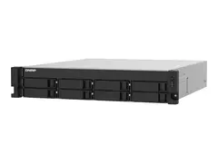 QNAP TS-832PXU - NAS-server - 8 br&#248;nner - kan monteres i rack SATA 6Gb/s - RAID RAID 0, 1, 5, 6, 10, 50, 60, JBOD - RAM 4 GB - Gigabit Ethernet / 2.5 Gigabit Ethernet / 10 Gigabit Ethernet - iSCSI st&#248;tte - 2U