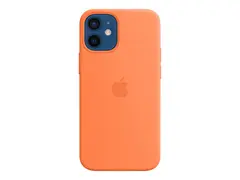 Apple - Baksidedeksel for mobiltelefon med MagSafe - silikon - kumquat - for iPhone 12 mini