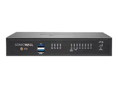 SonicWall TZ370 - Essential Edition sikkerhetsapparat - 1GbE - SonicWALL Secure Upgrade Plus Program (2-&#229;rsalternativ) - skrivebord