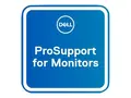 Dell Oppgrader fra 3 &#197;r Basic Advanced Exchange til 5 &#197;r ProSupport for monitors utvidet serviceavtale - 5 &#229;r - forsendelse