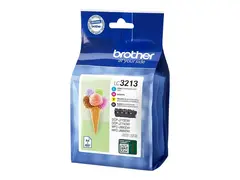 Brother LC3213 - 4-pack - svart, gul, cyan, magenta original - blekkpatron - for Brother DCP-J772DW, DCP-J774DW, MFC-J890DN, MFC-J890DW, MFC-J890DWN, MFC-J895DW