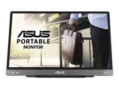 ASUS ZenScreen MB14AC - LED-skjerm - 14&quot; portabel - 1920 x 1080 Full HD (1080p) - IPS - 220 cd/m&#178; - 700:1 - 5 ms - USB-C - m&#248;rk gr&#229;