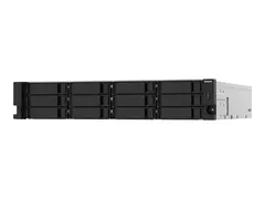 QNAP TS-1232PXU-RP - NAS-server - 12 br&#248;nner kan monteres i rack - SATA 6Gb/s - RAID RAID 0, 1, 5, 6, 10, 50, JBOD, 60 - RAM 4 GB - Gigabit Ethernet / 2.5 Gigabit Ethernet / 10 Gigabit Ethernet - iSCSI st&#248;tte - 2U