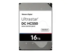 WD Ultrastar DC HC550 WUH721816ALE6L4 Harddisk - 16 TB - intern - 3.5&quot; - SATA 6Gb/s - 7200 rpm - buffer: 512 MB