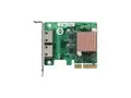 QNAP QXG-2G2T-I225 - Nettverksadapter PCIe 2.0 x2 lav profil - 2.5GBase-T x 2 - for QNAP QGD-1600, TS-1232, 1253, 251, 253, 432, 453, 653, 832, 853, h1283, h977, TVS-672, 872