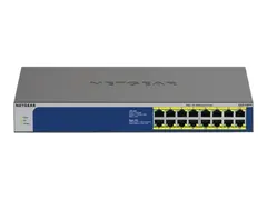 NETGEAR GS516PP - Switch - ikke-styrt 16 x 10/100/1000 (PoE+) - stasjon&#230;r, rackmonterbar - PoE+ (260 W)