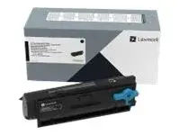 Lexmark - H&#248;y ytelse - svart - original tonerpatron LCCP - for Lexmark B3340dw