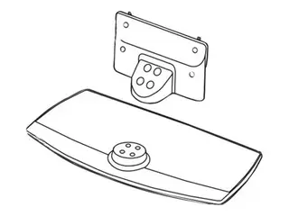 LG AM-ST19CD - Stativ - for LCD-TV - skjermst&#248;rrelse: 50&quot;, 55&quot; skrivebordsmonterbar - for LG 50US342, 50US662, 50US665, 55US342, 55US662, 55US665, 55UT662