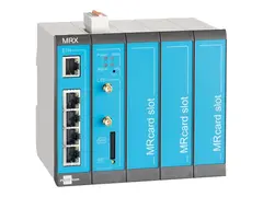 INSYS icom MRX MRX5 LTE - Ruter - WWAN 5-port svitsj DIN-skinnemonterbar