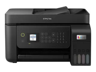 Epson EcoTank ET-4800 - Multifunksjonsskriver farge - ink-jet - p&#229;fyllbar - A4 (medie) - opp til 10 spm (trykking) - 100 ark - 33.6 kbps - USB, LAN, Wi-Fi - svart
