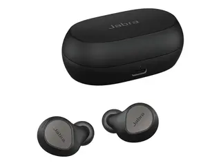 Jabra Elite 7 Pro - True wireless-hodetelefoner med mikrofon i &#248;ret - Bluetooth - aktiv st&#248;ydemping - lydisolerende - titansvart