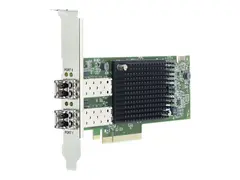 Lenovo ThinkSystem Emulex LPe32002 V2 Vertbussadapter - PCIe 4.0 x8 lav profil - 32Gb Fibre Channel Gen 7 (Short Wave) x 2 - for ThinkSystem SR630 V2; SR635; SR645; SR650 V2; SR655; SR665; ST650 V2