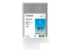 Canon LUCIA PFI-101 C - 130 ml cyan - original - blekkbeholder - for imagePROGRAF iPF5000, iPF5100